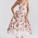 High-End Tulle Ball Gown Spaghetti Strap Party Dress