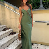 Isadora Maxi Dress - Olive