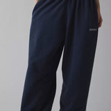 Elastic Waist Loose Fit Casual Pants