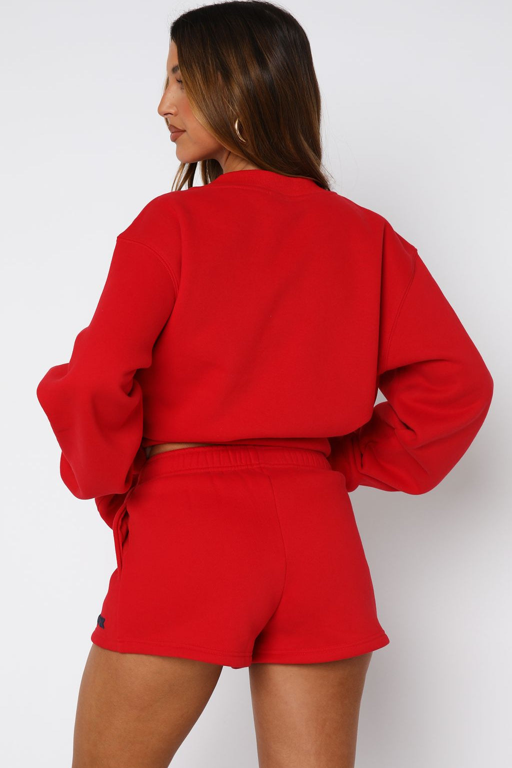 Give It A Try Lounge Shorts Red