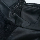 Sheer Lace Bustier Formal Dress