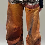 Street Style Abstract Gradient Jeans