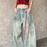 Oversized Dyed Street Jeans
