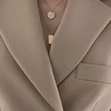 Elegant Pocket Office Blazer