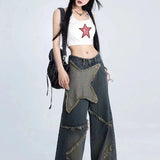 Vintage Star Wide Leg Jeans