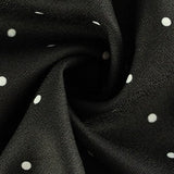 Polka Dot V-Neck A-Line Mini Dress