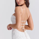 Strappy Backless Bodycon Maxi Dress