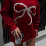 Pullover Bow Detail Sweater
