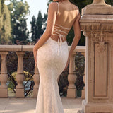 Strappy Backless Bodycon Maxi Dress
