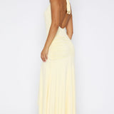 Grande Dame Maxi Dress Lemon
