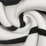 Ribbed V-Neck Long Sleeve Sweater