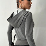Retro Long Sleeve Hoodie