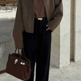 Casual Lapel Zip Jacket