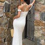 Sleeveless High Waist Maxi Dress