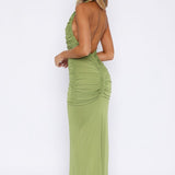 Keep Me Close Maxi Dress Olive