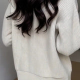 Loose Fit High Neck Sweater