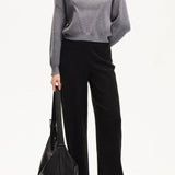 Short Cable Knit Pullover Sweater