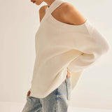 Chic Pullover Off Shoulder Sweater