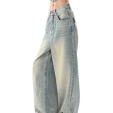 Vintage Wide Leg High Waist Jeans