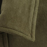Suede Lapel Bomber Jacket