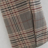 Plaid Short Casual Blazer