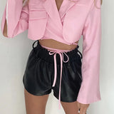 Double Layer Slim Pocket Blazer
