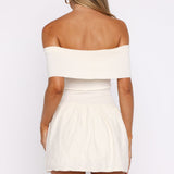 Wherever You Are Mini Dress White