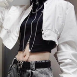 Lapel Short Moto Fashion Jacket