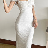 Sleeveless High Waist Maxi Dress