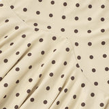 Polka Dot Ruched Maxi Two Pieces Set