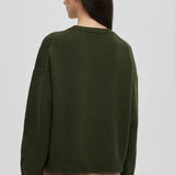 Letter Print Knit Sweater