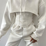 Tank Asymmetrical Hem Three Piece Set