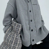 Loose Fit Drawstring Sweater