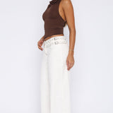No Second Chances Pants Cream