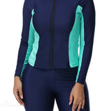 Floral Rashguard Surf Suit Two Piece Set