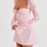 Frida Mini Dress - Pink