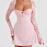 Frida Mini Dress - Pink