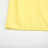 Front-breasted White Elastic Waist Sling Strap Dress