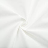 Front-breasted White Elastic Waist Sling Strap Dress