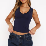 Public Desire Top Navy