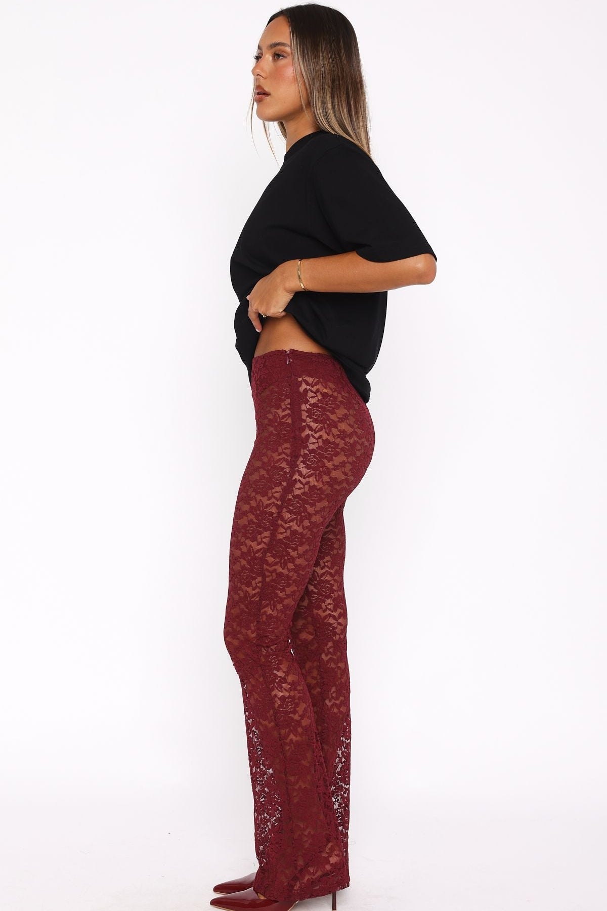New Era Pants Wine