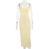 Women Fit Wrap Bodycon Vintage Knitted Long Club Party Maxi Dress