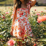Women Sleeveless 2025 Summer Dresses Sexy Tube Corset Flowy Sundresses Mini Dress