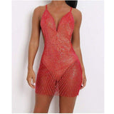 Evening Party Club Backless Short Mini Dress