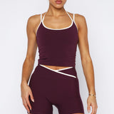 Defence Bike Shorts Plum/Cream