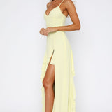 Summer Solstice Maxi Dress Lemon
