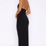 Never Be Friends Maxi Dress Black