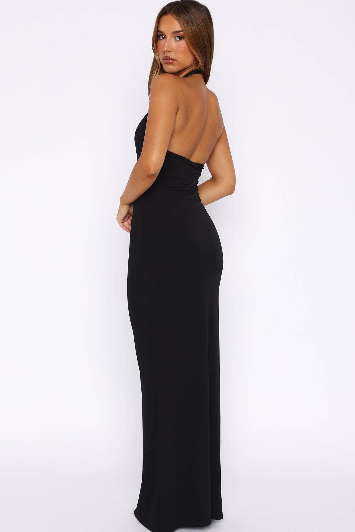 Never Be Friends Maxi Dress Black