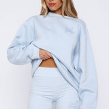 Love You Forever Bike Shorts Baby Blue