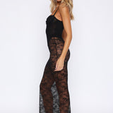 In The Atmosphere Lace Dress Black